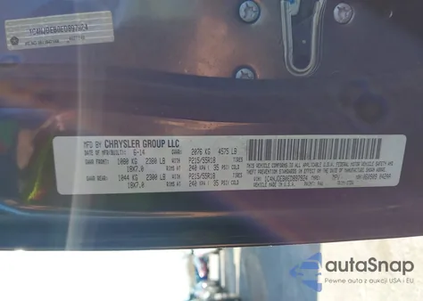 2014 Jeep Compass Latitude from USA, damaged, VIN 1C4NJDEB0ED897924